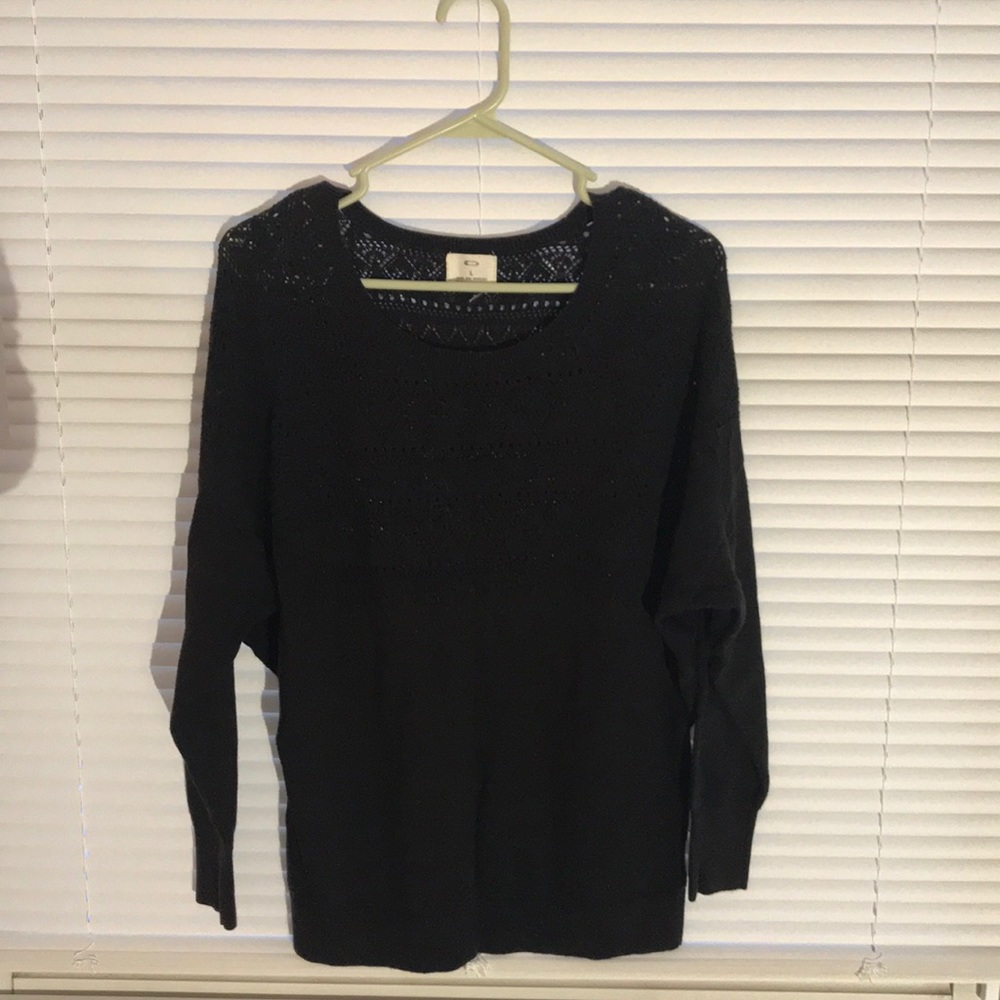 Black sweater